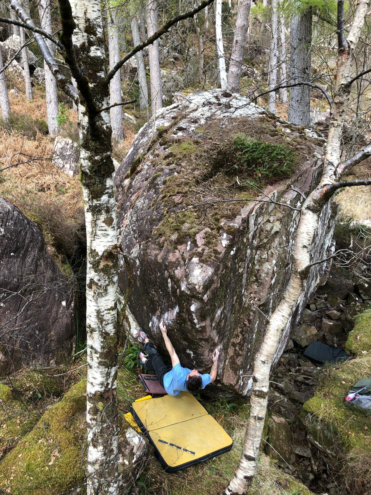 Andy Banks on Bata Beag